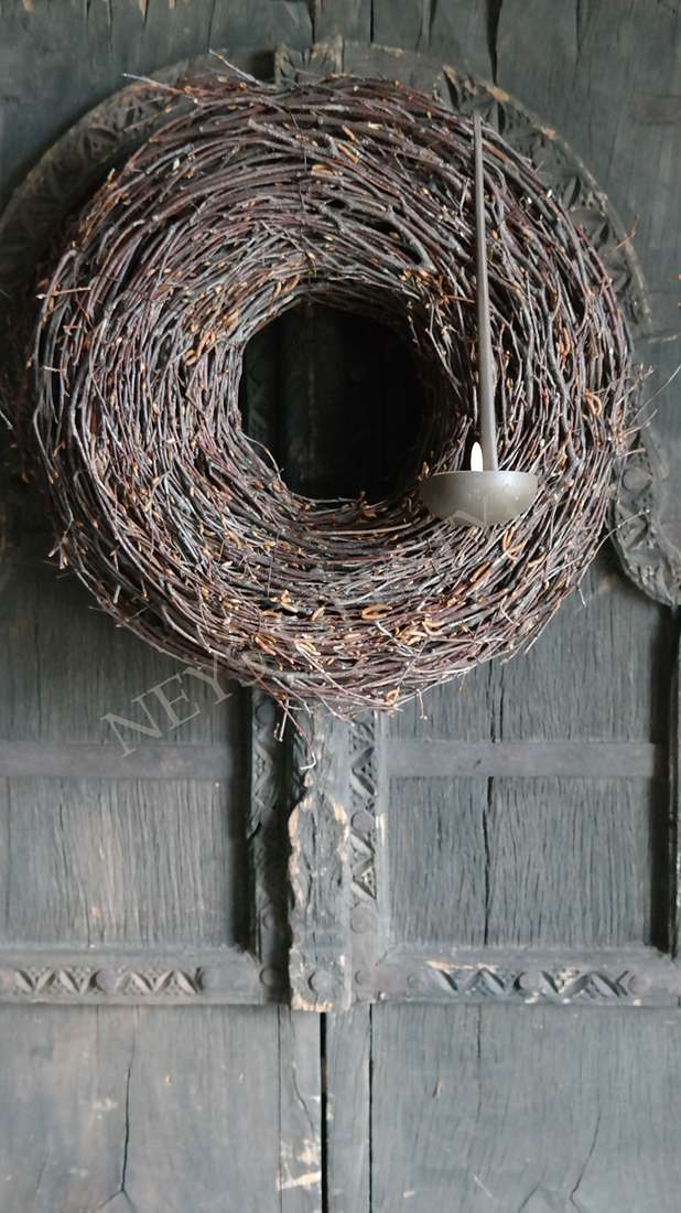 Krans Salix | naturel 50 cm