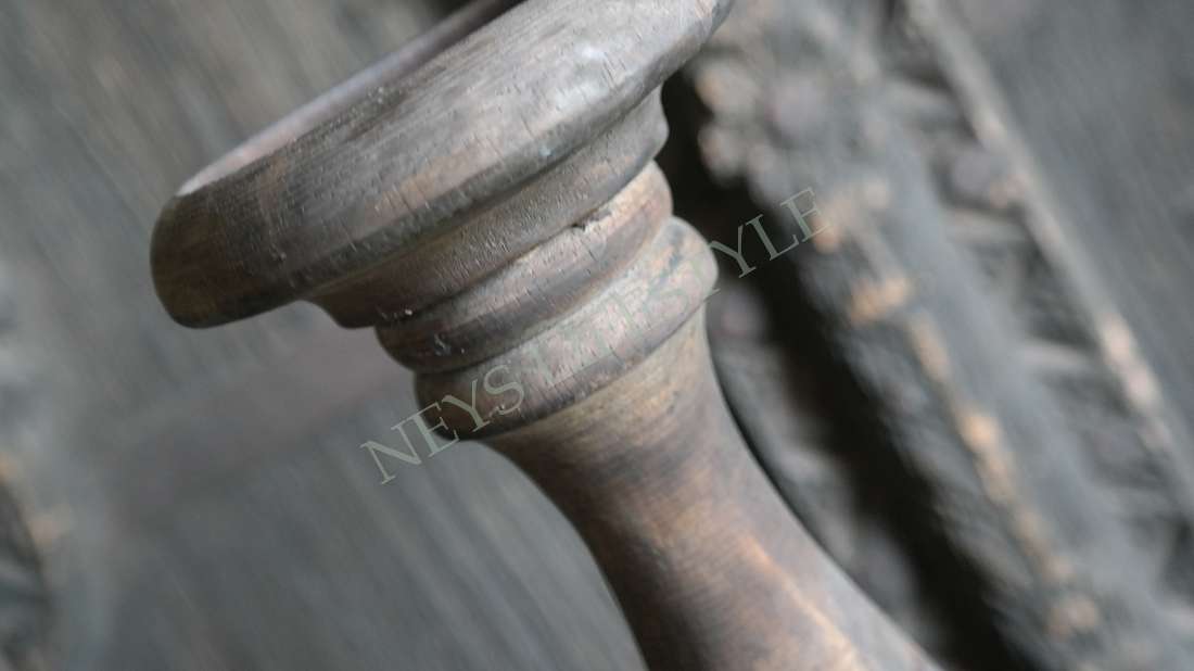 Kandelaar Elis - old brown