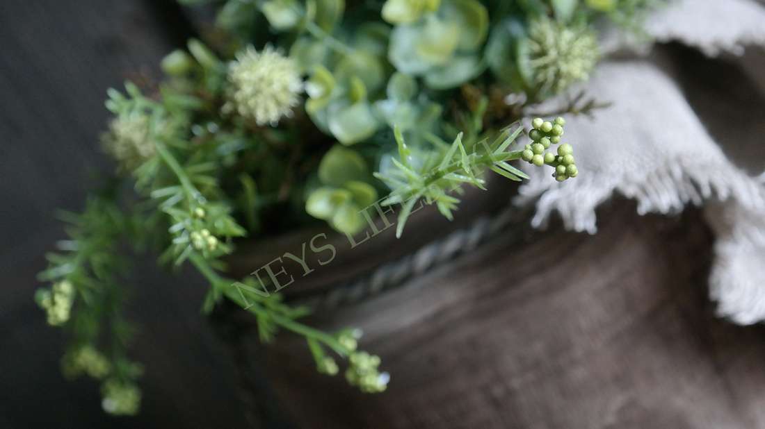 Deco bol groen lime - S