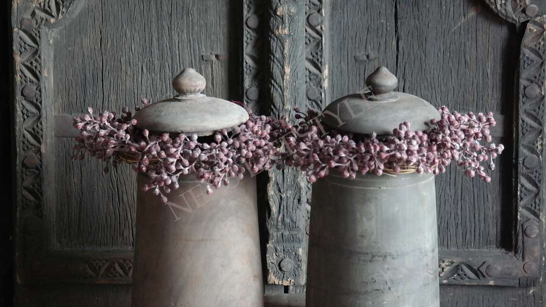 Pot met deksel hout Dedee