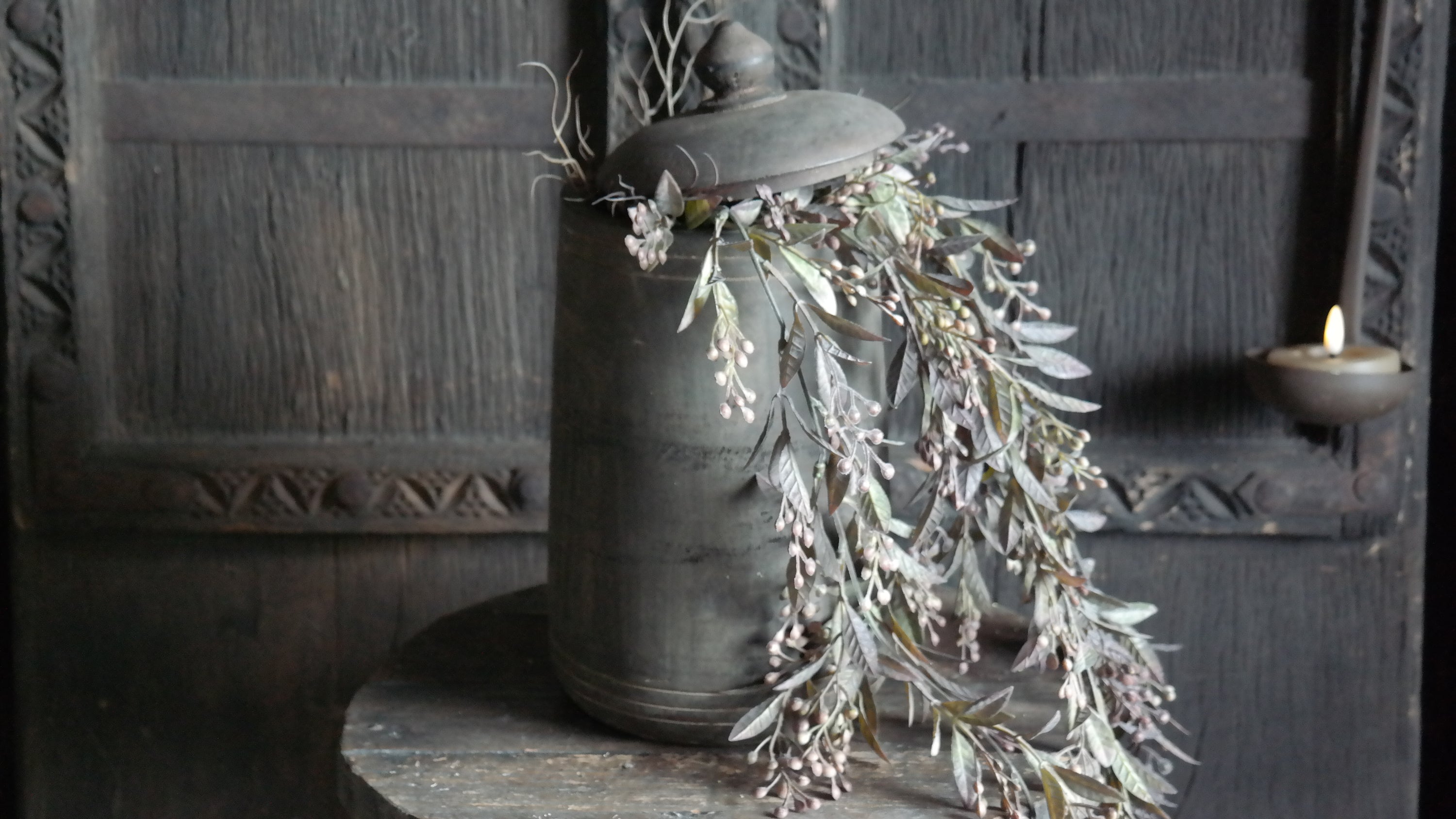 Tak bessen & blad - groen