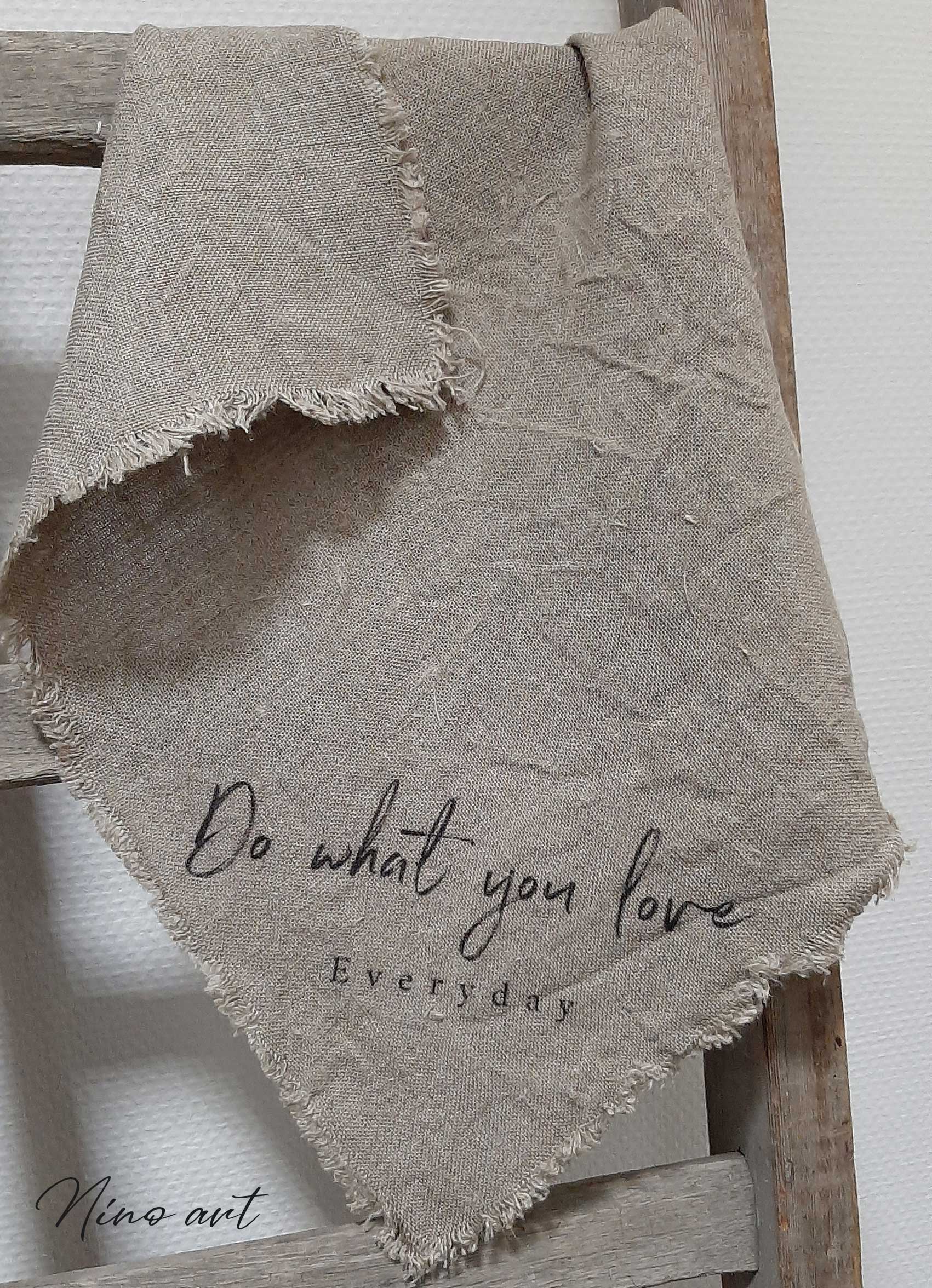 Linnen doek shabby | Do what you love