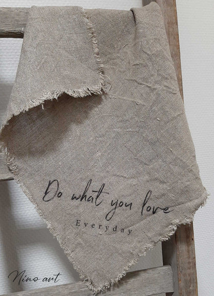 Linnen doek shabby | Do what you love