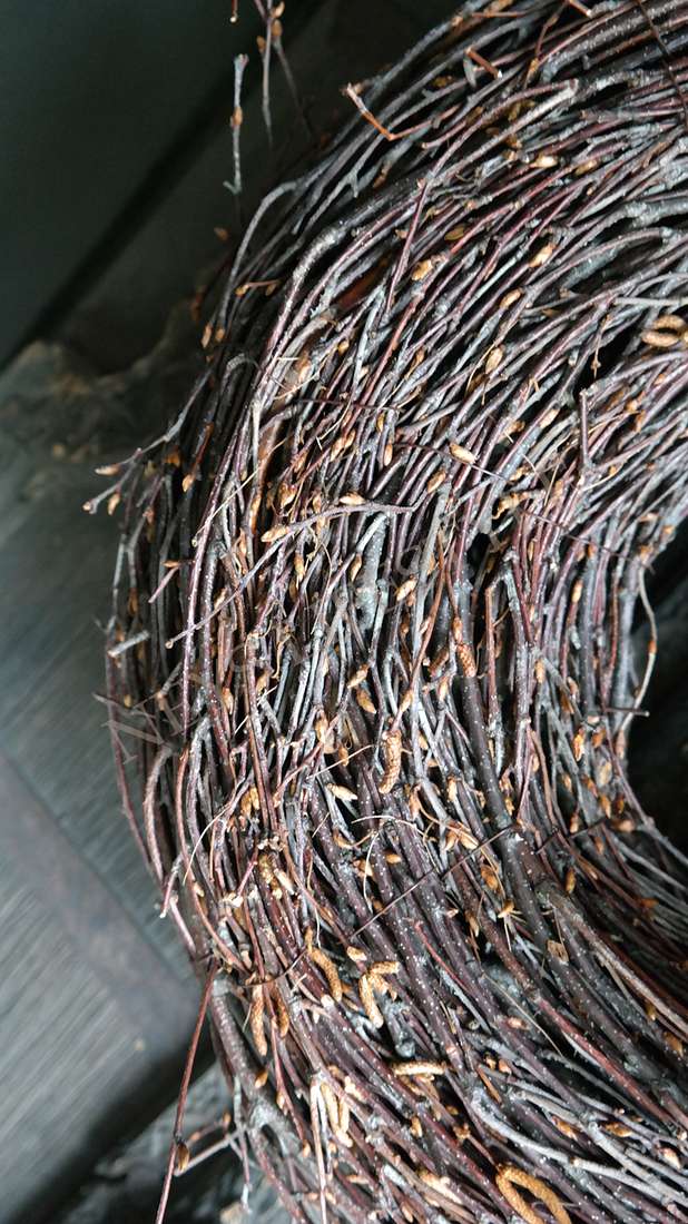 Krans Salix | naturel 50 cm