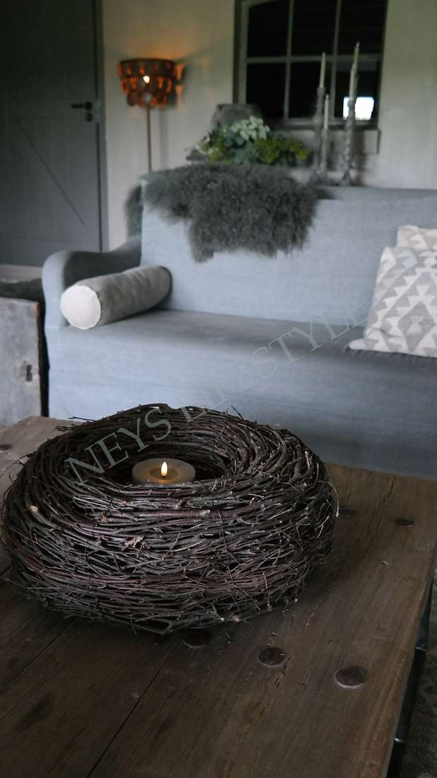 Krans Salix | naturel 50 cm