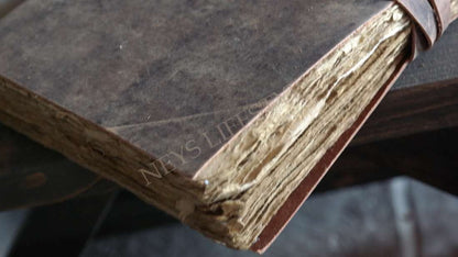 Notitie boek leer L - HOFFZ