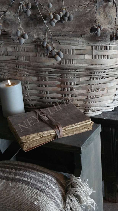 Notitie boek leer L - HOFFZ