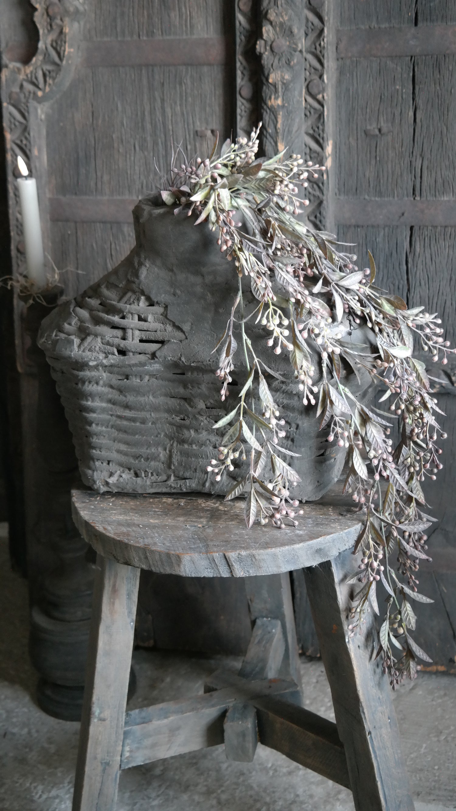 Tak bessen &amp; blad - groen