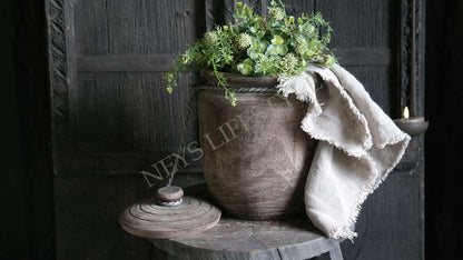 Deco bol groen lime - S