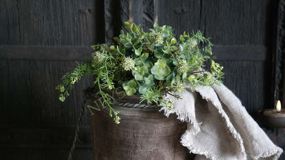 Deco bol groen lime - S