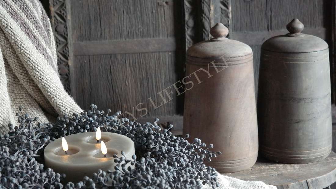 Pot met deksel hout Dedee