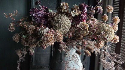Asparagus tak kunstplant, koperkleur, 135 cm, niet-bloeiend.