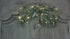 80 cm lange hanger dennen/pinus real touch met groene takken, dennenappels en warme lichtjes; De Hooyzolder