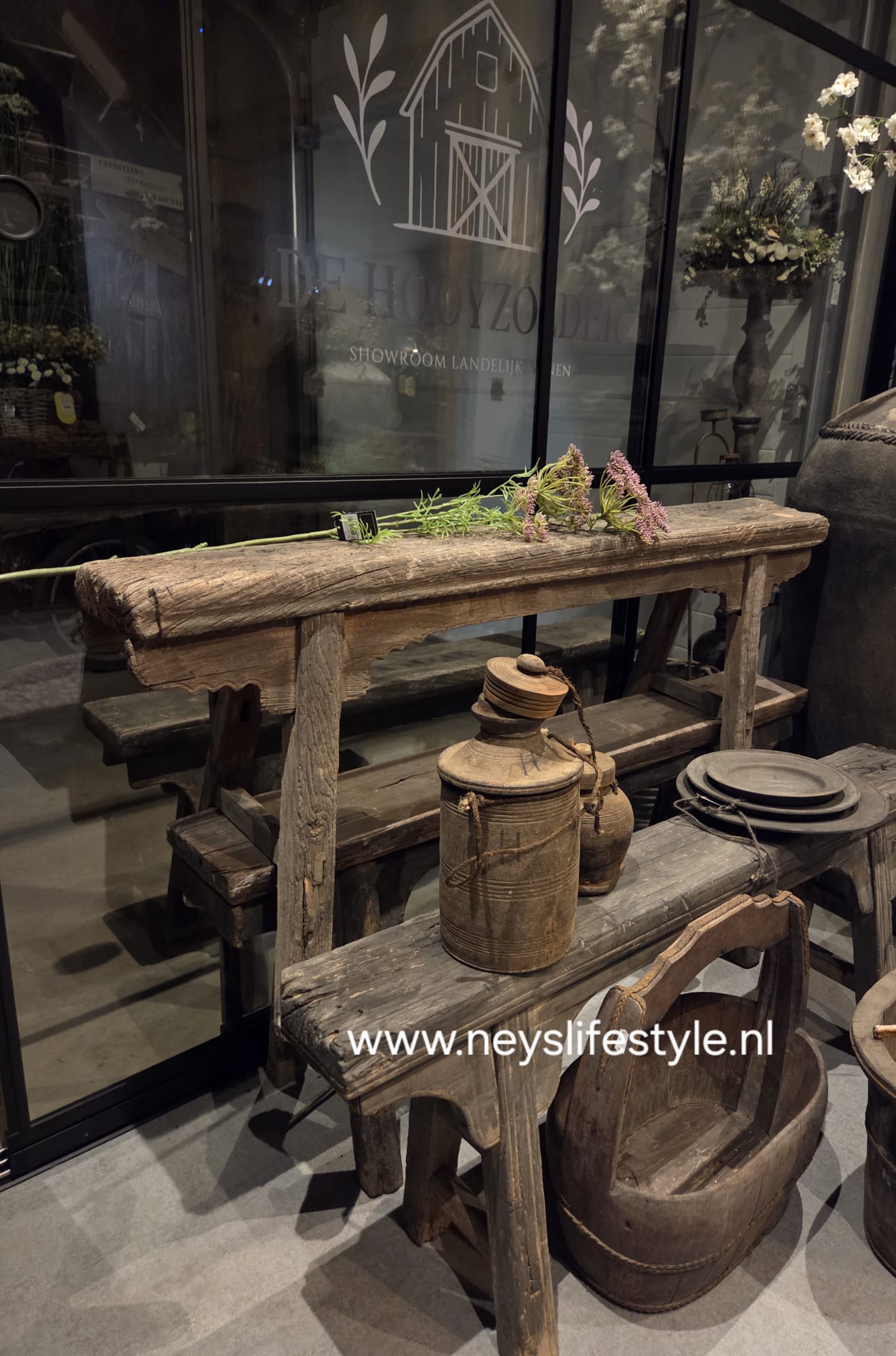 Chinees origineel houten bankje | assorti